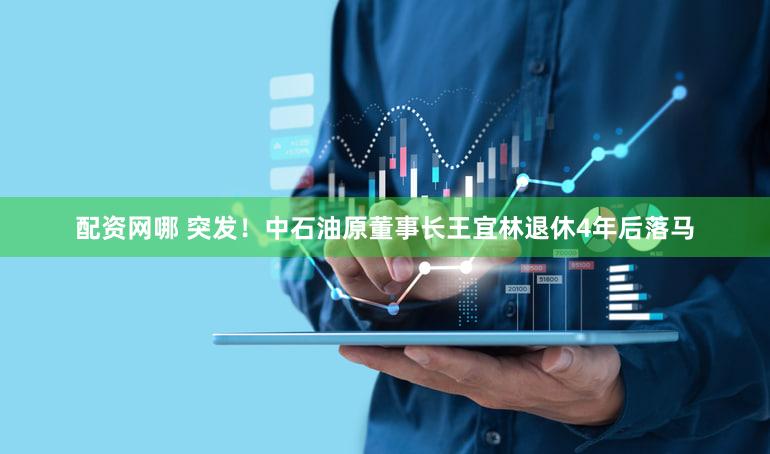 配资网哪 突发！中石油原董事长王宜林退休4年后落马