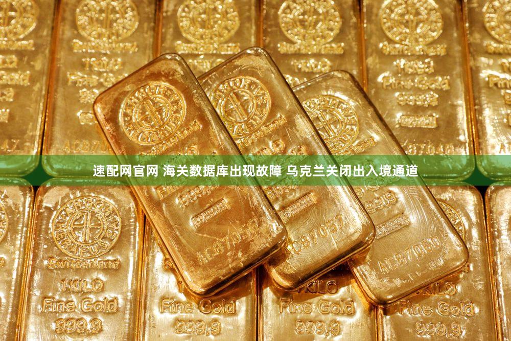 速配网官网 海关数据库出现故障 乌克兰关闭出入境通道