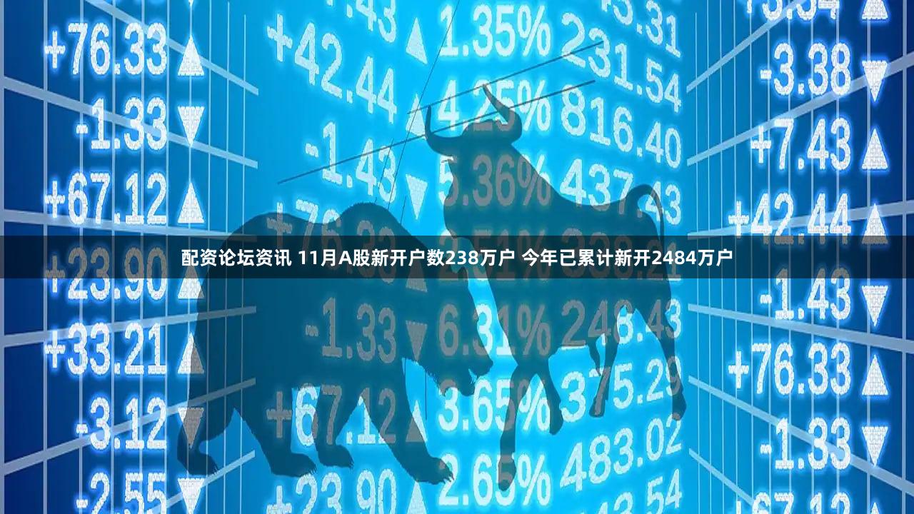 配资论坛资讯 11月A股新开户数238万户 今年已累计新开2484万户