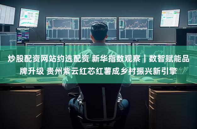 炒股配资网站约选配资 新华指数观察｜数智赋能品牌升级 贵州紫云红芯红薯成乡村振兴新引擎